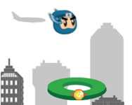 Flappy superhero dunk Pókemberes ingyen játék