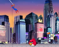 Spiderman save Angry Birds Pókemberes játékok ingyen