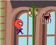 Spiderman zombie run online játék